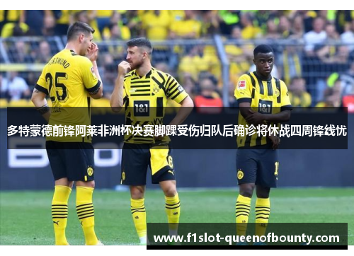 多特蒙德前锋阿莱非洲杯决赛脚踝受伤归队后确诊将休战四周锋线忧